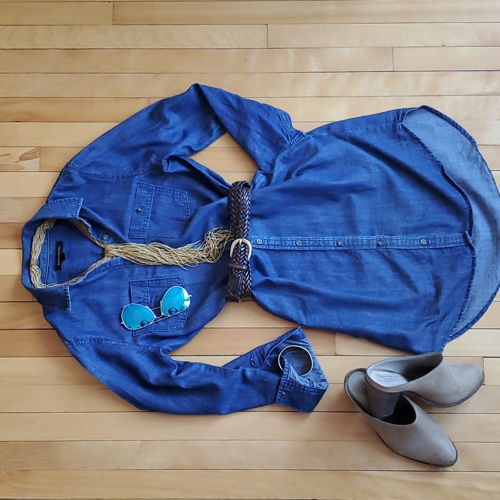 Banana Republic Denim Shirtdress